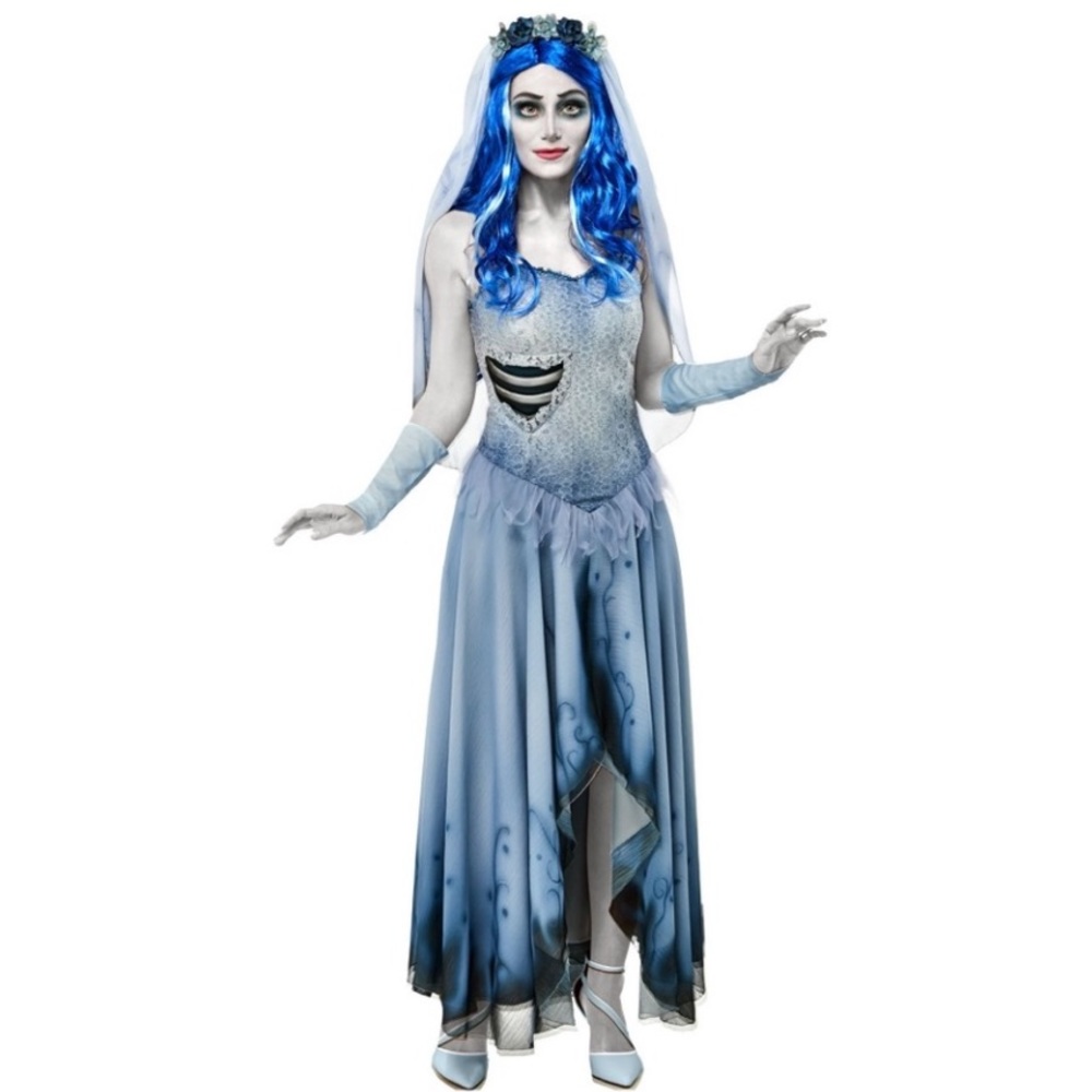 Emily Corpse Bride Costume + Wig